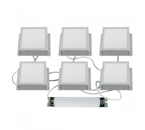 Встраиваемый светильник Uniel ULP-1010-42W/4000K IP54 GRILYATO OPAL WHITE KIT06 UL-00012835