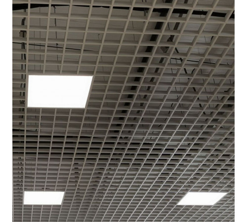 Встраиваемая светодиодная панель Uniel ULP-6060 40W/4000К IP40 GRILYATO OPAL WHITE UL-00011101