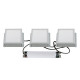 Встраиваемый светильник Uniel ULP-1010-20W/4000K IP54 GRILYATO OPAL WHITE KIT03 UL-00012837