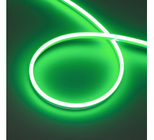 Светодиодная лента герметичная Arlight HALO-SIDE-A168-6x13mm 24V Green (10 W/m, IP67, 2835, 5m) (Силикон) 061566