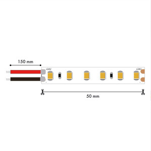Светодиодная лента Favourite 24В SMD2835 14,4Вт/м 4000K 5м IP20 2001-30565