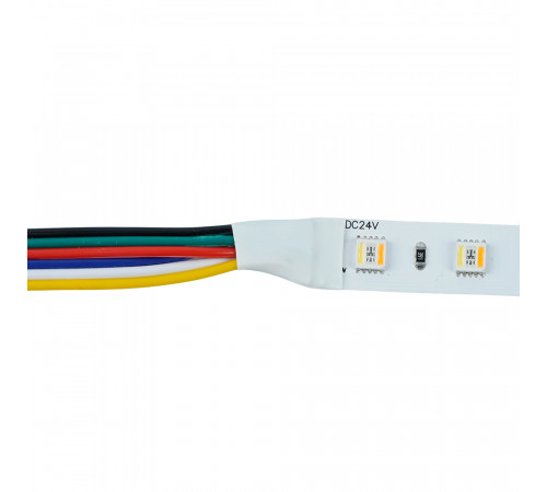 Лента светодиодная 24V Feron LS508, 60*SMD5050, 20W/m, IP20, RGB+2300К+6500K 53336
