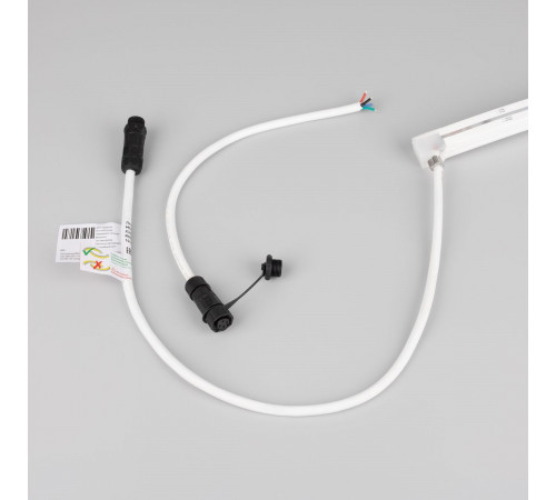 Светодиодная лента герметичная Arlight MOONLIGHT-PRO-TOP-X360-16x16mm 24V RGB (12 W/m, IP67, 10m, wire x2) (Вывод боковой) 054975