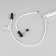 Светодиодная лента герметичная Arlight MOONLIGHT-PRO-TOP-X360-16x16mm 24V RGB (12 W/m, IP67, 10m, wire x2) (Вывод боковой) 054975