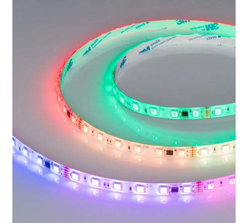 Светодиодная лента герметичная Arlight DMX-SE-B60-10mm 24V RGB-PX6 (14 W/m, IP65, 5m) 039607(1)