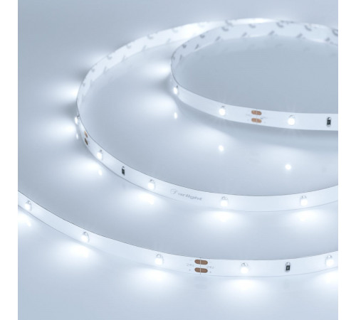 Светодиодная лента Arlight RT-A30-8mm 24V Cool 8K (2.9 W/m, IP20, 2835, 5m) (2.9 Вт/м, IP20) 019916(2)