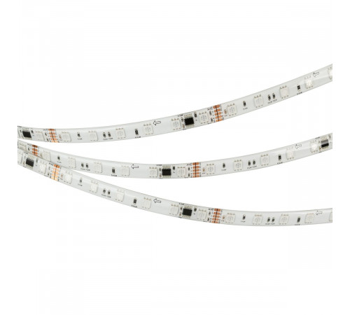 Светодиодная лента герметичная Arlight DMX-SE-B60-10mm 24V RGB-PX6 (14 W/m, IP65, 5m) 039607(1)