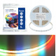 Лента светодиодная 24V Feron LS538, 840*COB, 22W/m, IP20, RGB+2300К+6500K 53337