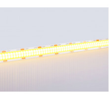 Светодиодная лента Ambrella Light Illumination COB 616Led/19W m/ 24V IP20 3000K/ 5m*12mm*2mm (2 конт.) GS4801