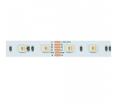 Лента светодиодная 24V Feron LS508, 60*SMD5050, 20W/m, IP20, RGB+2300К+6500K 53336