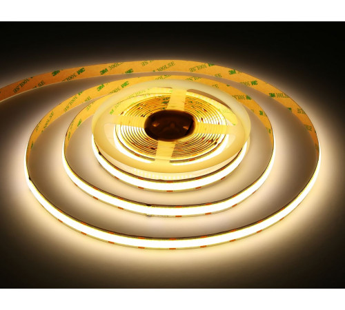 Светодиодная лента Ambrella Light Illumination COB 616Led/19W m/ 24V IP20 4500K/ 5m*12mm*2mm (2 конт.) GS4802
