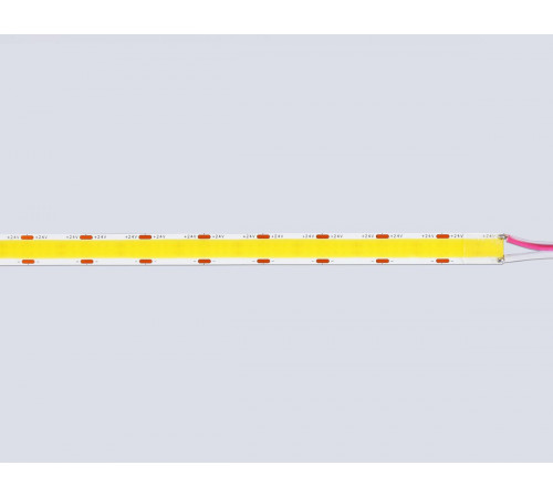 Светодиодная лента Ambrella Light Illumination COB 616Led/19W m/ 24V IP20 4500K/ 5m*12mm*2mm (2 конт.) GS4802