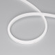 Светодиодная лента герметичная Arlight MOONLIGHT-PRO-TOP-X336-13x12mm 24V RGBW-Warm (12 W/m, IP67, 10m, wire x2) (Вывод боковой) 055312