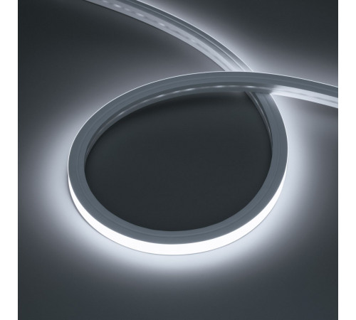 Светодиодная лента герметичная Arlight HORIZON-3D-А120-12x12mm 24V White6000 (12 W/m, IP67, 5m, wire x1) (Вывод боковой) 062284
