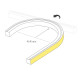 Светодиодная лента герметичная Arlight MOONLIGHT-PRO-TOP-X320-20x20mm 48V Day4000 (10 W/m, IP67, 30m, wire x2) (Вывод боковой) 061073