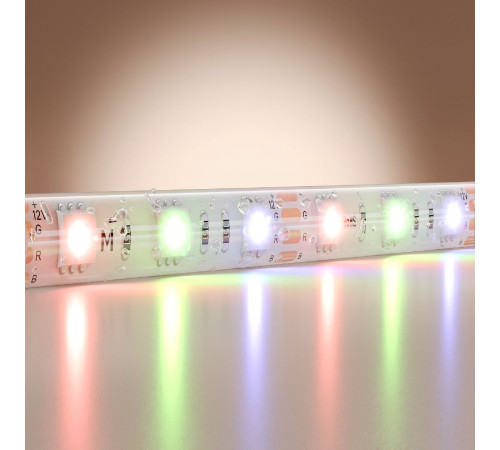 Светодиодная лента Maytoni Base 12В 5050 14,4Вт/м RGB 5м IP65 201196