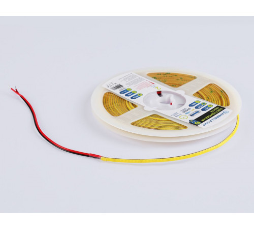 Светодиодная лента Ambrella Light Illumination COB 384Led/ 7W m/ 24V IP20 6500K/ 5m*3mm*2mm (2 конт.) GS4603