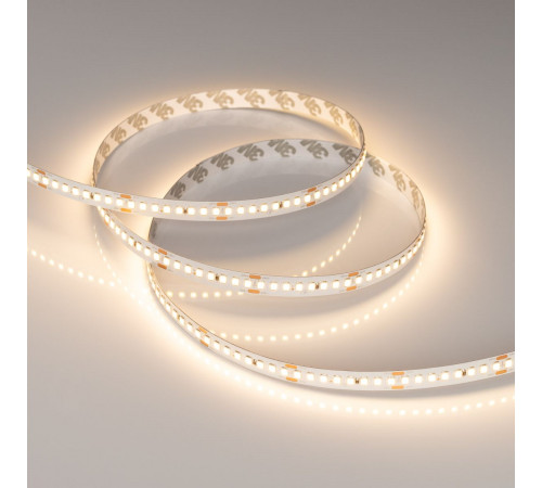 Светодиодная лента Arlight RT-A192-10mm 24V Warm3000 (17.6 W/m, IP20, 5m) (высок.эфф.150 лм/Вт) 038775(1)