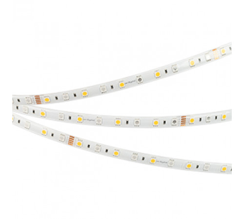 Светодиодная лента Arlight RTW-SE-B60-10mm 24V RGBW-Warm (14.4 W/m, IP65, 5m) (Открытый) 034185(1)