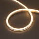 Светодиодная лента герметичная Arlight MOONLIGHT-PRO-SIDE-X336-12x17mm 24V RGBW-Warm (12 W/m, IP67, 10m, wire x2) (Вывод боковой) 055319