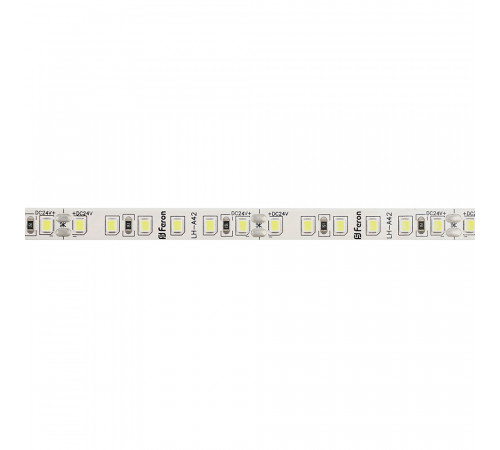 Светодиодная лента 24V Feron LS501, 120*SMD2835, 11W/m, IP20, 4000К (нейтральный белый) 53087