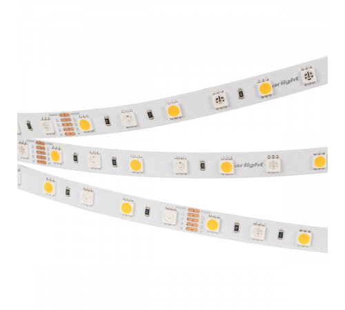 Светодиодная лента Arlight RT-B60-10mm 24V RGBW-Warm (14.4 W/m, IP20, 5m) (Открытый) 018327(3)