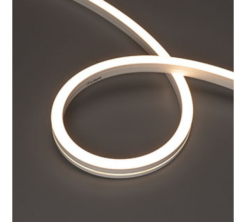 Светодиодная лента герметичная Arlight MOONLIGHT-PRO-SIDE-X320-12x17mm 48V Warm3000 (10 W/m, IP67, 30m, wire x2) (Вывод боковой) 060689