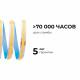 Светодиодная лента Apeyron 24В COB 12Вт/м 4000К 10м IP20 00-385