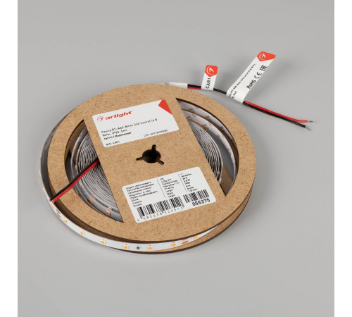 Светодиодная лента Arlight RT-A60-8mm 24V Carrot (4.8 W/m, IP20, 5m) 055375 Светодиодная лента Arlight RT-A60-8mm 24V Carrot (4.8 W/m, IP20, 5m) 055375