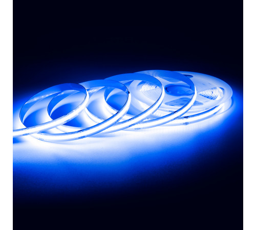 Светодиодная лента Apeyron 3м, 24В, 14Вт/м, COB, 512д/м, IP20 212ОО Синий