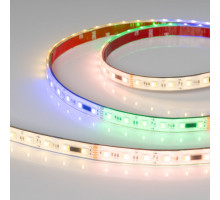 Светодиодная лента герметичная Arlight DMX-PS-B60-14mm 24V RGBW-MIX-PX6 (15 W/m, IP67, 5m) 065141
