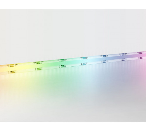 Светодиодная лента Ambrella Light Illumination COB 576Led/ 14W m/ 24V IP20 RGB/ 5m*10mm*3mm (4 конт.) GS4951