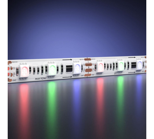 Светодиодная лента Maytoni Led Strip 12В 5050 14,4Вт/м RGB 5м IP 65 201243 Светодиодная лента Maytoni Led Strip 12В 5050 14,4Вт/м RGB 5м IP 65 201243