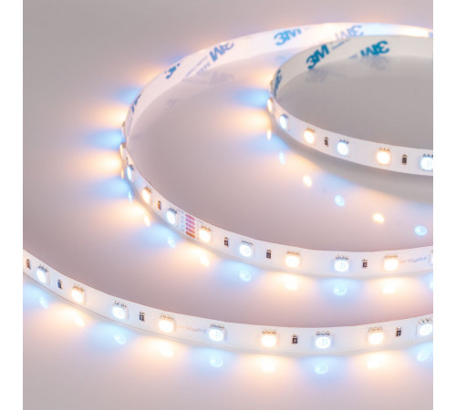Светодиодная лента Arlight RT-B60-10mm 24V RGBW-Warm (14.4 W/m, IP20, 5m) (Открытый) 018327(3)