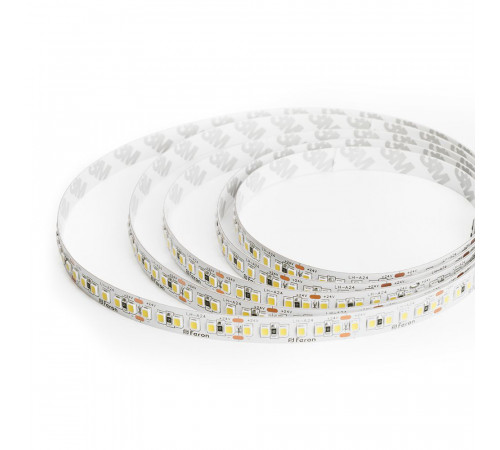 Светодиодная лента 24V Feron LS502, 180*SMD2835, 16W/m, IP20, 4000К (нейтральный белый) 53090