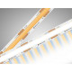 Светодиодная лента Ambrella Light Illumination COB 608Led/ 12W m/ 24V IP20 CCT 3000-6500K/ 5m*8mm*2.2mm (3 конт.) GS4901