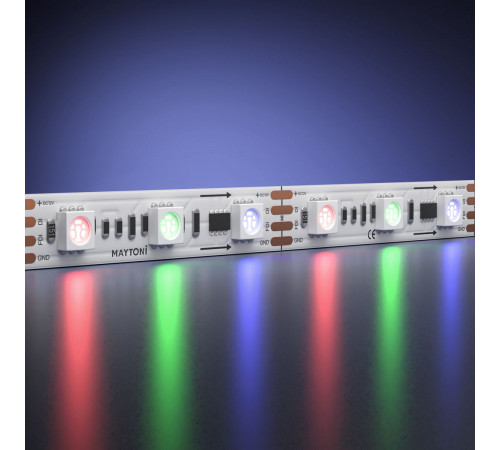 Светодиодная лента Maytoni Led Strip 12В 5050 14,4Вт/м RGB 5м IP20 201242 Светодиодная лента Maytoni Led Strip 12В 5050 14,4Вт/м RGB 5м IP20 201242