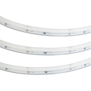 Светодиодная лента герметичная Arlight DMX-COB-PS-X1008-21mm 24V RGB-PX126 (11 W/m, IP67, CSP, 5m) 059821
