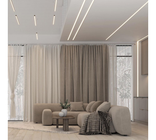 Светодиодная лента Arlight RT-A128-8mm 24V Day5000 (10 W/m, IP20, 5m) (высок.эфф.150 лм/Вт) 038756(1)