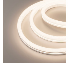 Светодиодная герметичная лента Arlight MOONLIGHT-SIDE-X336-12x24mm 230V Warm3500 (11 W/m, IP65, 50m, wire x1) 059183