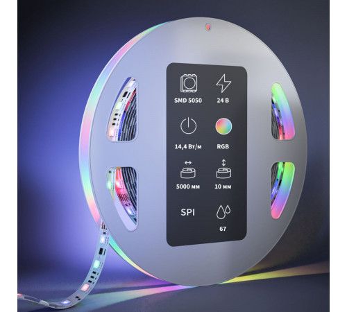 Светодиодная лента Maytoni Led Strip 24В 5050 14,4Вт/м RGB 5м IP67 201248 Светодиодная лента Maytoni Led Strip 24В 5050 14,4Вт/м RGB 5м IP67 201248