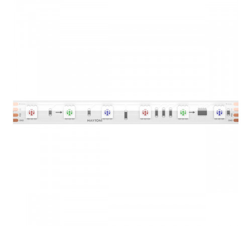 Светодиодная лента Maytoni Led Strip 24В 5050 14,4Вт/м RGB 5м IP68 201249 Светодиодная лента Maytoni Led Strip 24В 5050 14,4Вт/м RGB 5м IP68 201249