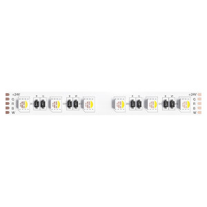 Светодиодная лента Arte Lamp Tape 24В 14,4Вт/м 2900/3100+RGB 5м IP20 A2406012-02-RGB3K
