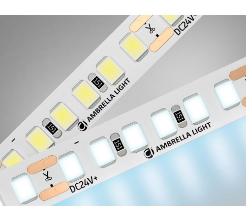 Светодиодная лента Ambrella Light Led Strip 24V Illumination 2835 14,4Вт/м 6500K 5м IP20 GS3213