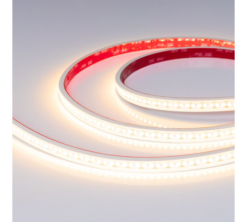 Светодиодная лента герметичная Arlight RTW-PS-A180-12mm 48V Warm2700-CX2 (19 W/m, IP67, 10m) (CRI>90) 063805