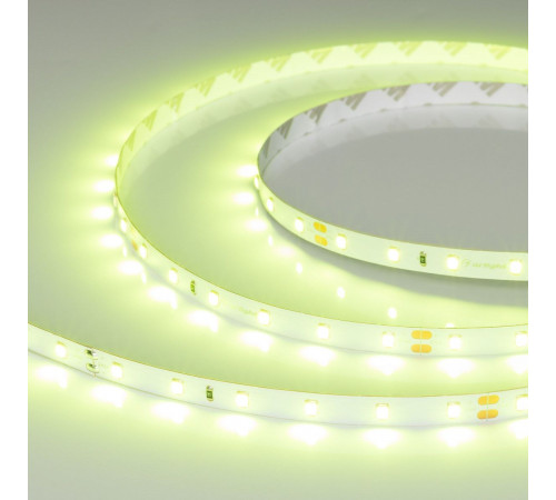 Светодиодная лента Arlight RT-A60-8mm 24V Spring Green (4.8 W/m, IP20, 5m) 055382