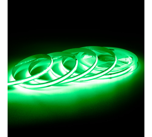 Светодиодная лента Apeyron 3м, 24В, 14Вт/м, COB, 512д/м, IP20 Зеленый 213ОО