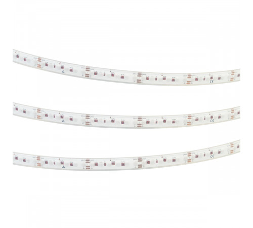Светодиодная лента герметичная Arlight DOT-PFS-X120-12mm 24V RGB (14 W/m, IP68, 5m) (5 лет) 058096