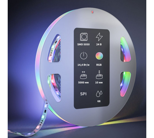 Светодиодная лента Maytoni Led Strip 24В 5050 14,4Вт/м RGB 5м IP68 201249 Светодиодная лента Maytoni Led Strip 24В 5050 14,4Вт/м RGB 5м IP68 201249