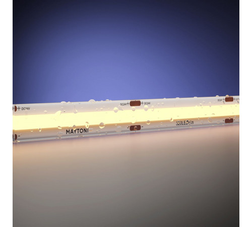 Светодиодная лента Maytoni Led Strip 24В COB 8Вт/м 3000К 5м IP 67 201301